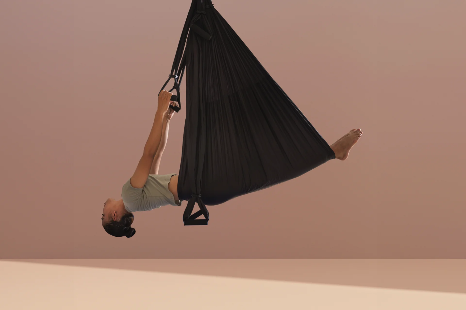 Aerial Yoga Resort Activity in Nusa Dua Bali